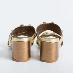 PAOLA FIORENZA - Sandali Con Tacco - Fb901 - Ambra<Collezione Scarpe Donna Sandali Con Tacco