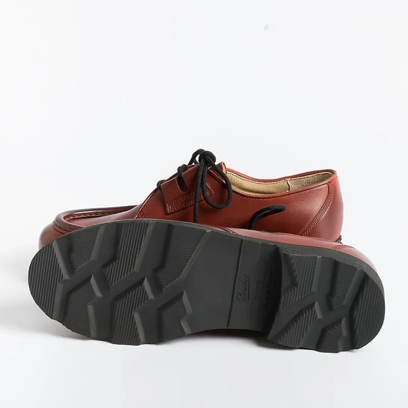 Paraboot - 212306 - Allacciata Beaubourg/Griff - Lis Rouge/Rosso<Collezione Scarpe Donna Allacciate