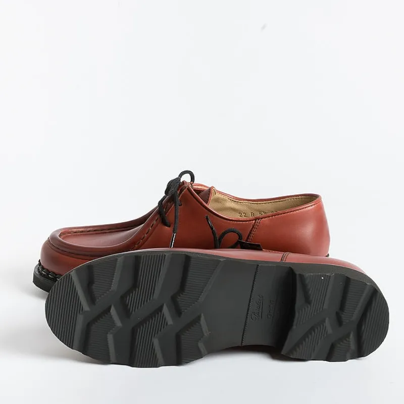 Paraboot - 088606 - Allacciata Michael Griff - Lis Rouge/Rosso<Collezione Scarpe Donna Allacciate