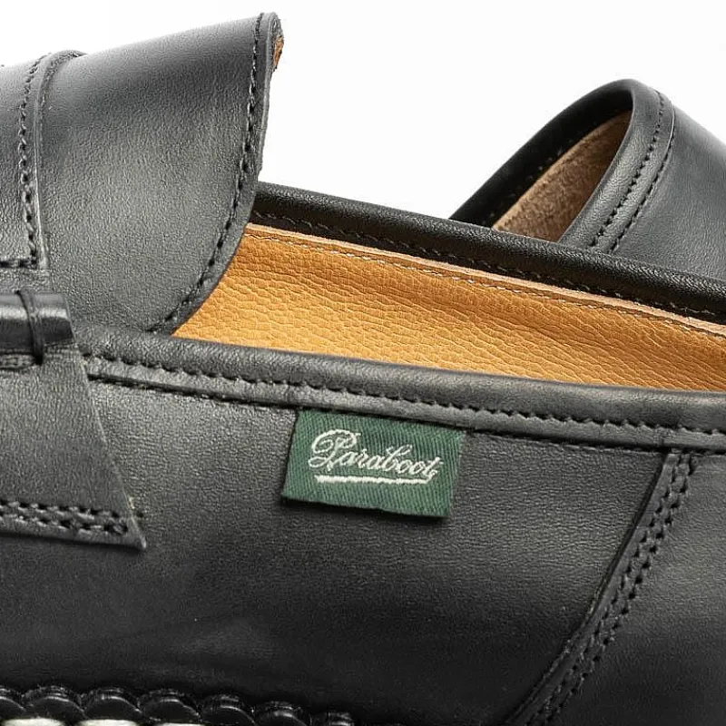 Paraboot - 150115 - Mocassino - Orsay Griff - Lis Noir<Collezione Scarpe Donna Mocassini
