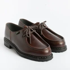Paraboot - 210703 -Derby Michael - Lis Ecorce Cognac<Collezione Scarpe Uomo Allacciate