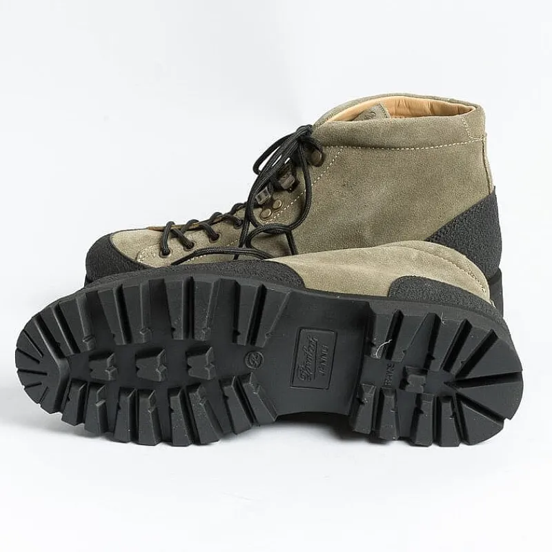 Paraboot - 200550 Hiking Boot - Yosemite/Jannu - Noir Velour Olive<Collezione Scarpe Uomo Hiking Boots