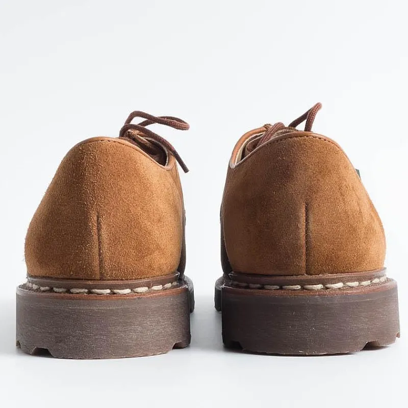 Paraboot - Derby 184737- Michael/Marche Noix - Vel Whisky<Collezione Scarpe Uomo Allacciate