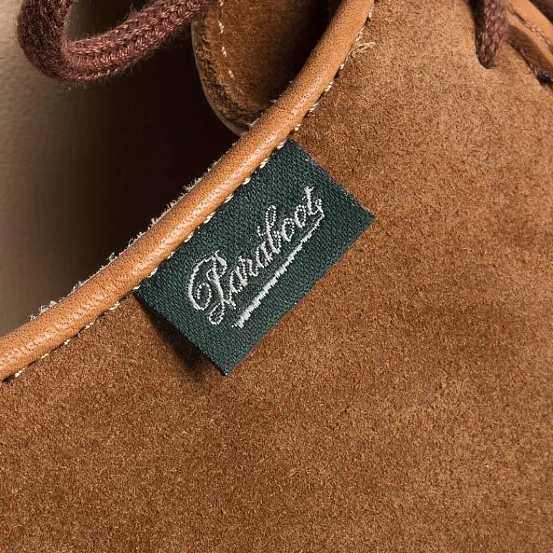 Paraboot - Derby 184737- Michael/Marche Noix - Vel Whisky<Collezione Scarpe Uomo Allacciate
