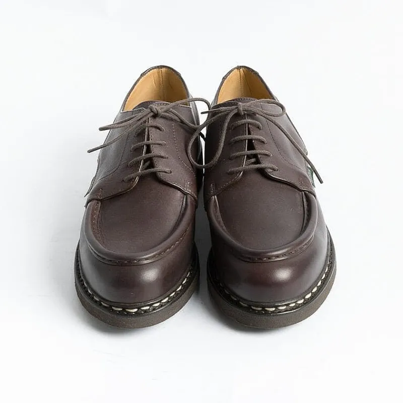 Paraboot - Derby 230213- Villandry/Tex - Marron / Lis Cafe<Collezione Scarpe Uomo Allacciate