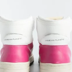 Philippe Model Paris Philippe Model - Sneakers Lyhd Cl03 - Lyon - Mix Blanc Fucsia<Collezione Scarpe Donna Sneakers