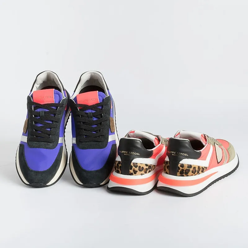 Philippe Model Paris Philippe Model - Sneakers Tyld Ap03 - Tropez 2.1 - Pop Violet<Collezione Scarpe Donna Sneakers