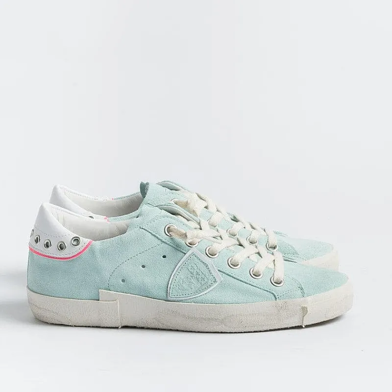 Philippe Model Paris Philippe Model - Sneakers Prld Dy04 - Parisx - Gipsy Eau Verde Acqua<Collezione Scarpe Donna Sneakers