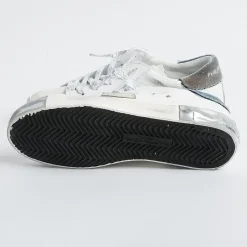 Philippe Model Paris Philippe Model - Sneakers Prld Xe03 - Parisx - Bianco Argento<Collezione Scarpe Donna Sneakers