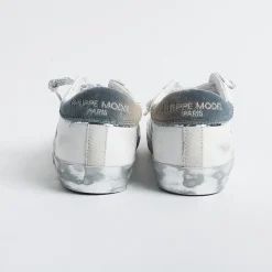 Philippe Model Paris Philippe Model - Sneakers Prld Xe03 - Parisx - Bianco Argento<Collezione Scarpe Donna Sneakers