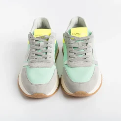 Philippe Model Paris Philippe Model - Sneakers Tyld Ap02 - Tropez 2.1 - Pop Verde Animalier<Collezione Scarpe Donna Sneakers