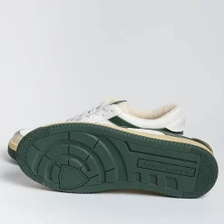 Philippe Model Paris Philippe Model - Sneakers Lylu Cx26 - Lyon - Bianco Verde<Collezione Scarpe Uomo Sneakers