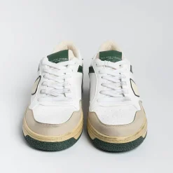Philippe Model Paris Philippe Model - Sneakers Lylu Cx26 - Lyon - Bianco Verde<Collezione Scarpe Uomo Sneakers