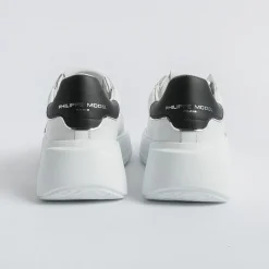 Philippe Model Paris Philippe Model - Sneakers Bjld V010 - Tres Temple - Bianco Nero<Collezione Scarpe Donna Sneakers