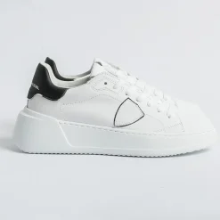 Philippe Model Paris Philippe Model - Sneakers Bjld V010 - Tres Temple - Bianco Nero<Collezione Scarpe Donna Sneakers