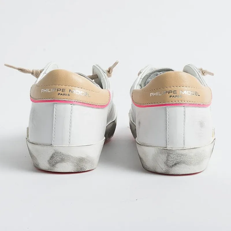 Philippe Model Paris Philippe Model - Sneakers Prld Vb35 - Parisx - Beige<Collezione Scarpe Donna Sneakers