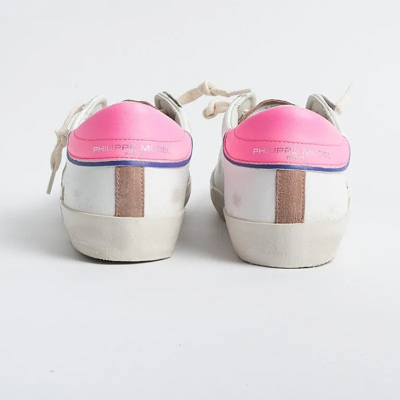 Philippe Model Paris Philippe Model - Sneakers Prld Wx29 - Parisx - Rosa Cipria<Collezione Scarpe Donna Sneakers