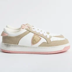 Philippe Model Paris Philippe Model -Sneakers Lyld Cx33 - Lyon - Rosa Beige<Collezione Scarpe Donna Sneakers