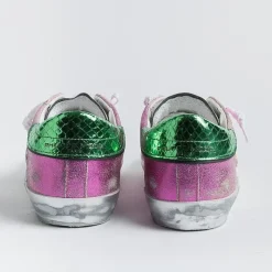 Philippe Model Paris Philippe Model -Sneakers Prld Mm01 - Parisx - Metal Fucsia<Collezione Scarpe Donna Sneakers
