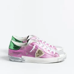 Philippe Model Paris Philippe Model -Sneakers Prld Mm01 - Parisx - Metal Fucsia<Collezione Scarpe Donna Sneakers