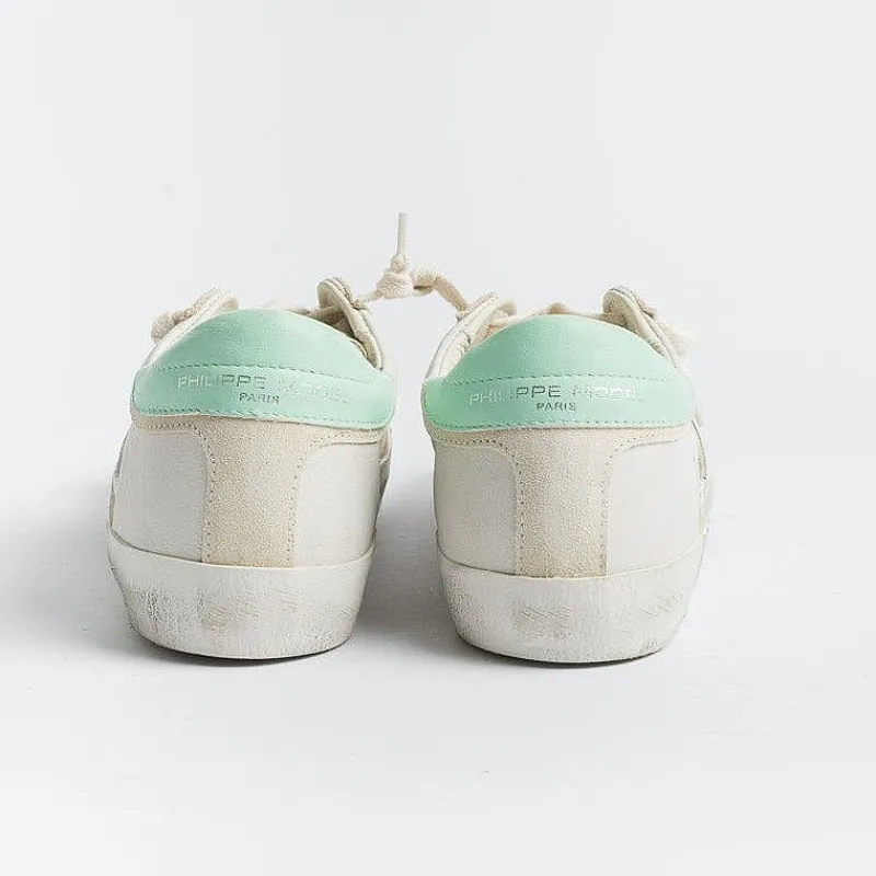 Philippe Model Paris Philippe Model -Sneakers Prld Wx16 - Parisx - Bianco Sabbia<Collezione Scarpe Donna Sneakers