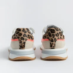 Philippe Model Paris Philippe Model -Sneakers Tyld Gp07 - Tropez 2.1 - Glitter Pop Coral<Collezione Scarpe Donna Sneakers
