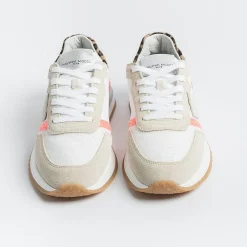 Philippe Model Paris Philippe Model -Sneakers Tyld Gp07 - Tropez 2.1 - Glitter Pop Coral<Collezione Scarpe Donna Sneakers