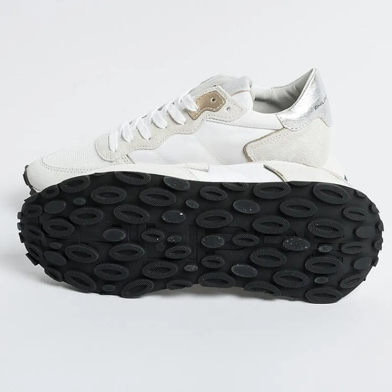 Philippe Model Paris Philippe Model -Sneakers Tkld W003 - Tropez Haute - Mondial Blanc<Collezione Scarpe Donna Sneakers