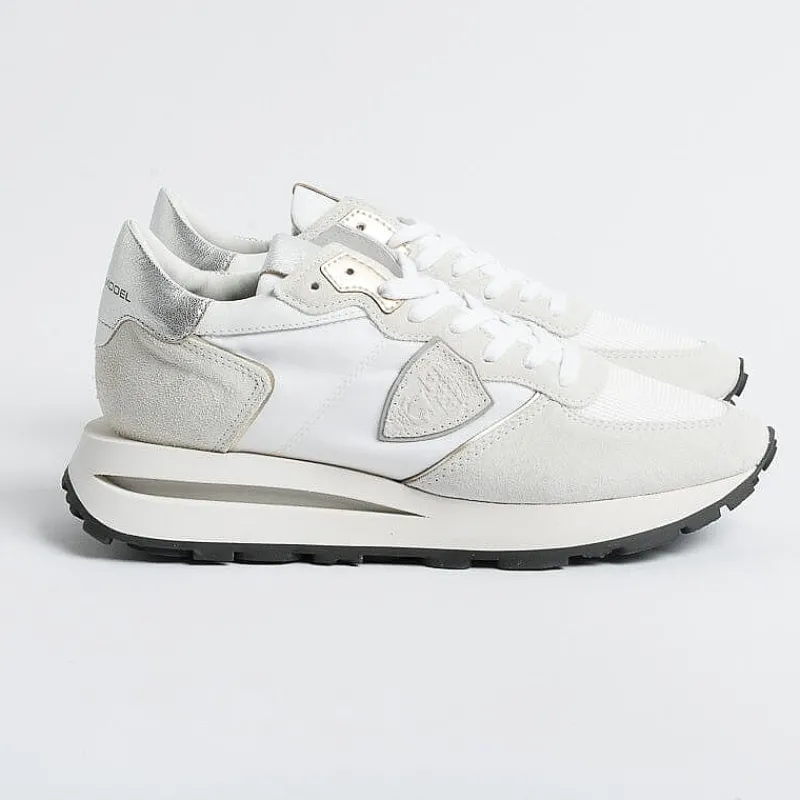 Philippe Model Paris Philippe Model -Sneakers Tkld W003 - Tropez Haute - Mondial Blanc<Collezione Scarpe Donna Sneakers