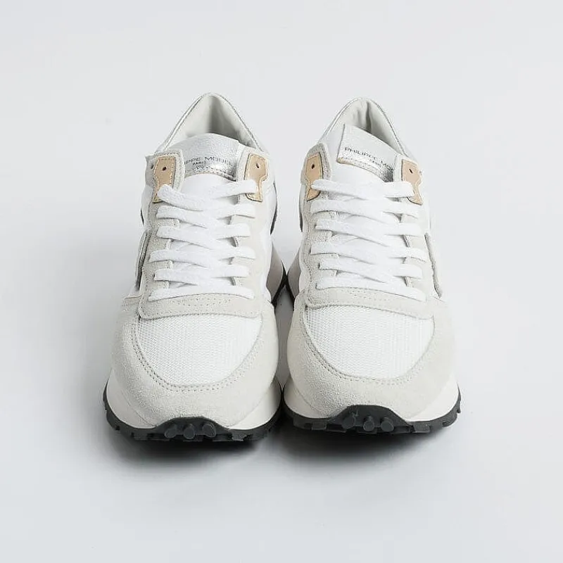 Philippe Model Paris Philippe Model -Sneakers Tkld W003 - Tropez Haute - Mondial Blanc<Collezione Scarpe Donna Sneakers
