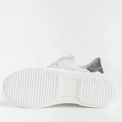 Philippe Model Paris Philippe Model -Sneakers Temple - Btlu V007 - Bianco Nero<Collezione Scarpe Uomo Sneakers