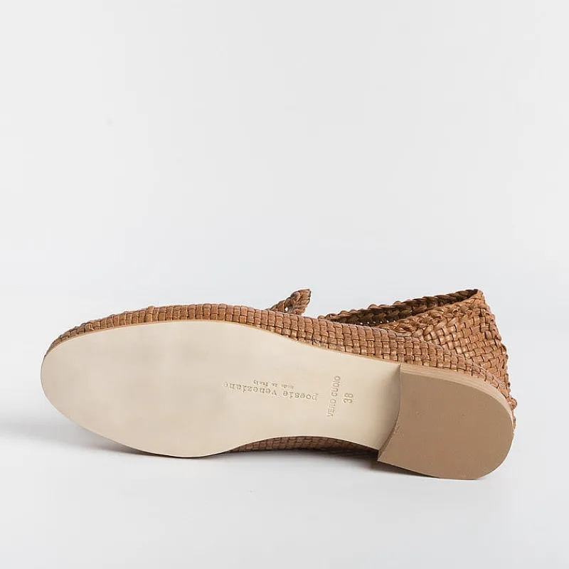 POESIE VENEZIANE - Ballerina Jja 11Q - Castano<Collezione Scarpe Donna Ballerine