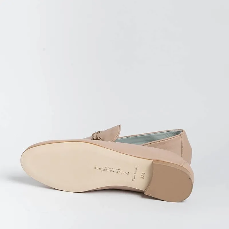 POESIE VENEZIANE - Mocassino - Jja40 - Pelle Nude<Collezione Scarpe Donna Mocassini
