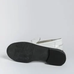 POESIE VENEZIANE - Mocassino - Jpg30New - Abrasivato Bianco<Collezione Scarpe Donna Mocassini