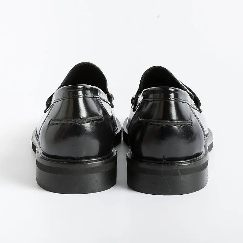 POESIE VENEZIANE - Mocassino - Jpg30Q - Abrasivato Nero<Collezione Scarpe Donna Mocassini
