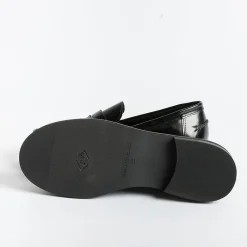 POESIE VENEZIANE - Mocassino - Jpg30Q - Abrasivato Nero<Collezione Scarpe Donna Mocassini