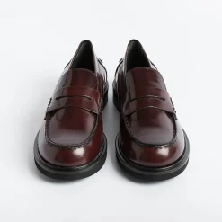 POESIE VENEZIANE - Mocassino - Jpg30N - Abrasivato Bordeaux<Collezione Scarpe Donna Mocassini