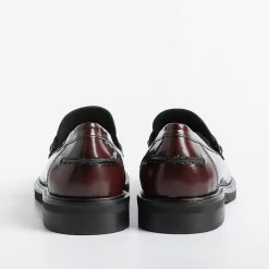 POESIE VENEZIANE - Mocassino - Jpg30N - Abrasivato Bordeaux<Collezione Scarpe Donna Mocassini