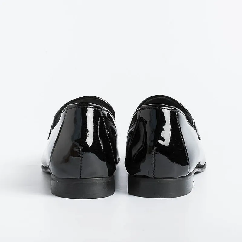 POESIE VENEZIANE - Mocassino - Jja65 - Vernice Nero<Collezione Scarpe Donna Mocassini
