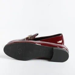 POESIE VENEZIANE - Mocassino - Jja65 - Vernice Bordeaux<Collezione Scarpe Donna Mocassini