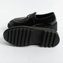 POESIE VENEZIANE - Mocassino -Fsl23 - Abrasivato Nero<Collezione Scarpe Donna Mocassini