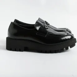 POESIE VENEZIANE - Mocassino -Fsl23 - Abrasivato Nero<Collezione Scarpe Donna Mocassini