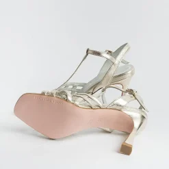 POESIE VENEZIANE - Sandali Con Tacco -B80 - Platino<Collezione Scarpe Donna Sandali Con Tacco