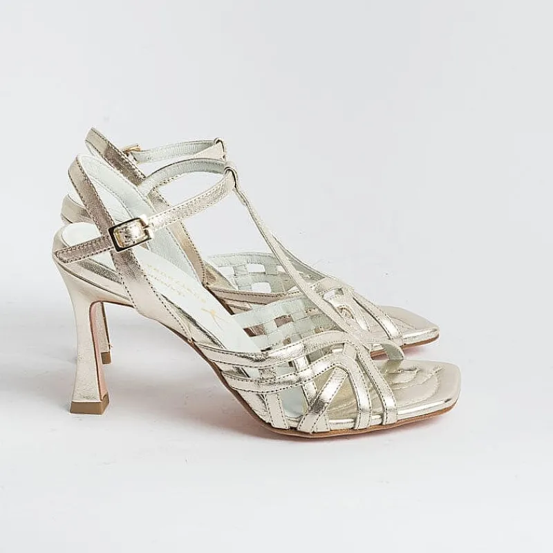 POESIE VENEZIANE - Sandali Con Tacco -B80 - Platino<Collezione Scarpe Donna Sandali Con Tacco