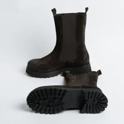 POESIE VENEZIANE - Stivaletto Beatles - Jmc70 - Caffe<Collezione Scarpe Donna Stivaletti