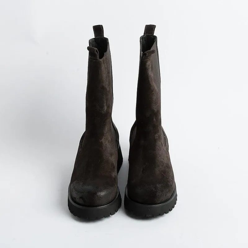 POESIE VENEZIANE - Stivaletto Beatles - Jmc70 - Caffe<Collezione Scarpe Donna Stivaletti