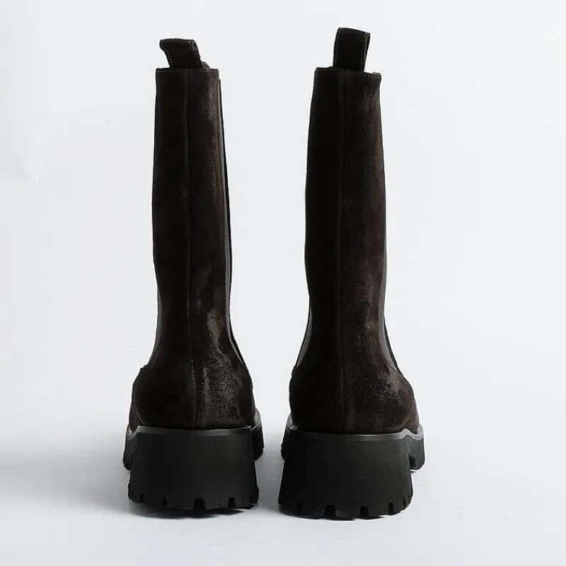 POESIE VENEZIANE - Stivaletto Beatles - Jmc70 - Caffe<Collezione Scarpe Donna Stivaletti