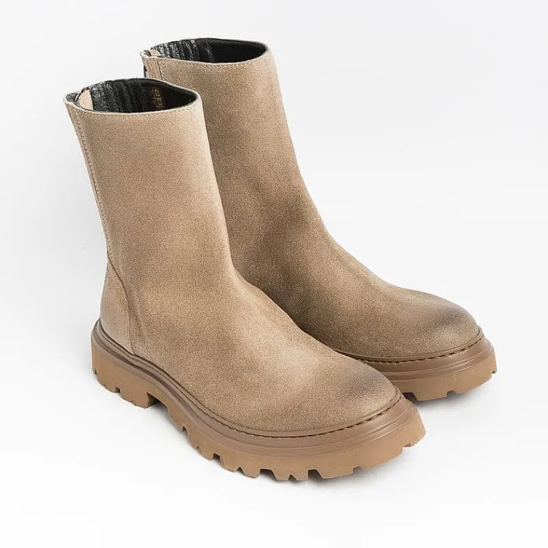POESIE VENEZIANE - Stivaletto - Jsg26 - Crosta Tortora<Collezione Scarpe Donna Stivaletti