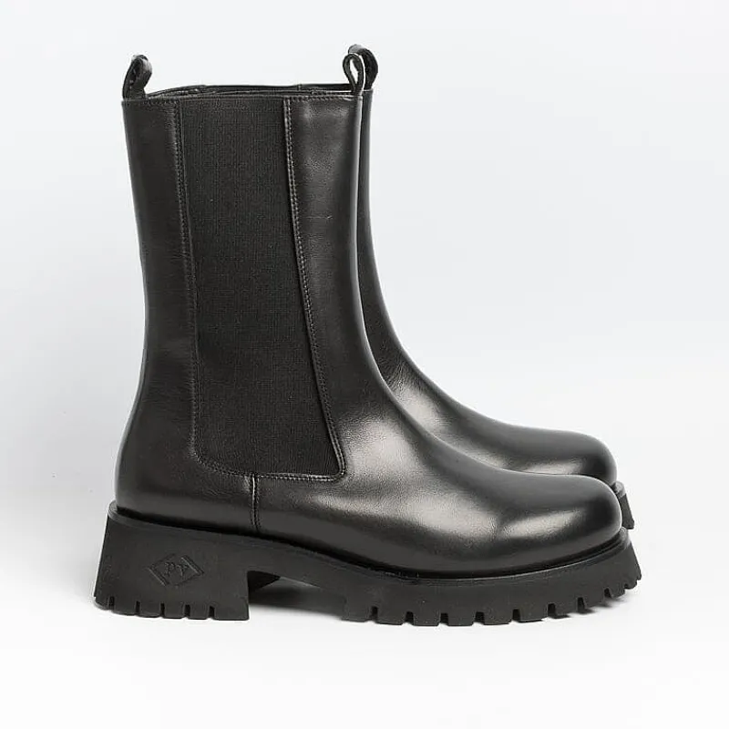 POESIE VENEZIANE - Stivaletto Beatles - Jmc70 - Nero<Collezione Scarpe Donna Stivaletti