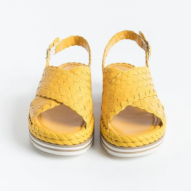 PONS QUINTANA - Sandali Bassi - Milan - 9797 - Papaya<Collezione Scarpe Donna Sandali Bassi